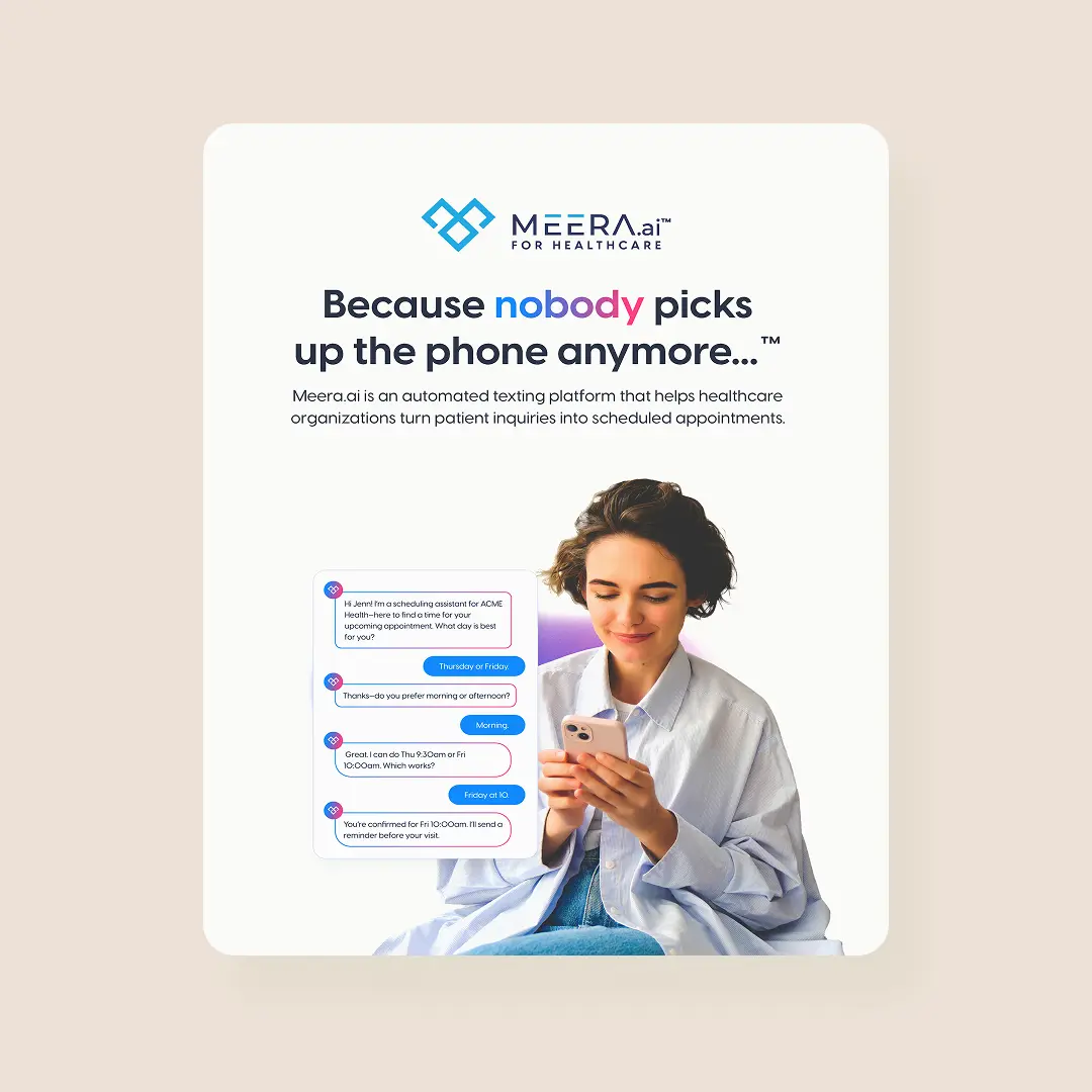 Meera.ai Healthcare brochure